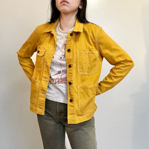 Madewell Yellow Chore Jacket - Picture 3 of 6